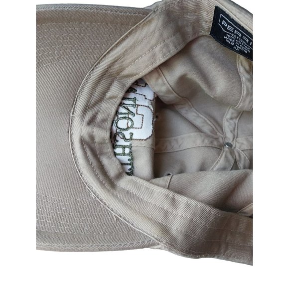 Smithsonian Institution Est 1846 Tan Baseball Hat Cap Perrin Adjustable Cotton - Picture 7 of 7